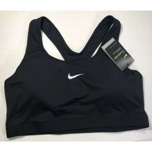 Nike Women's Bra Victory Padded Compression  Sport Size Small Black AH8645 010